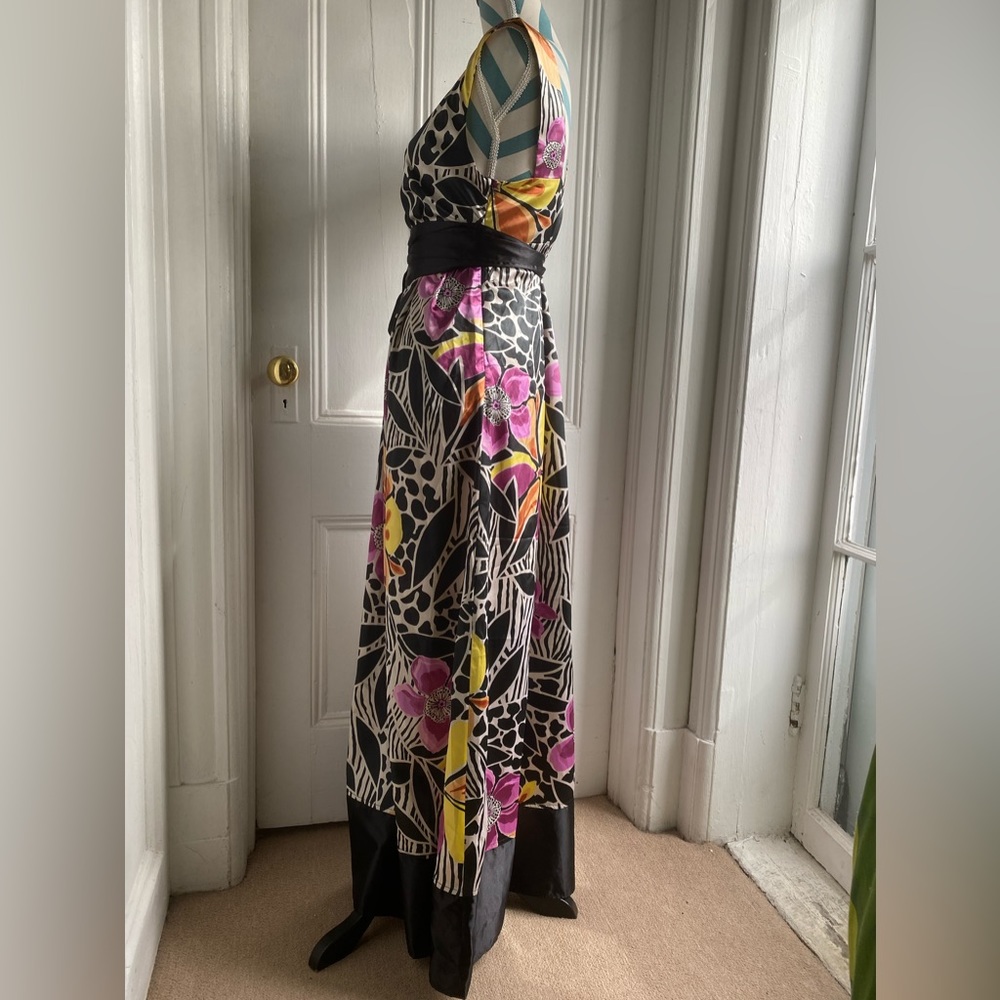 IDOL gorgeous multicolor maxi dress, Sz 10UK / 6US - Picture 2 of 13
